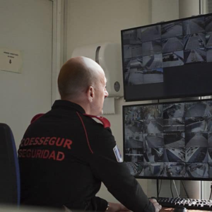 Personal Coessegur Revisando CCTV